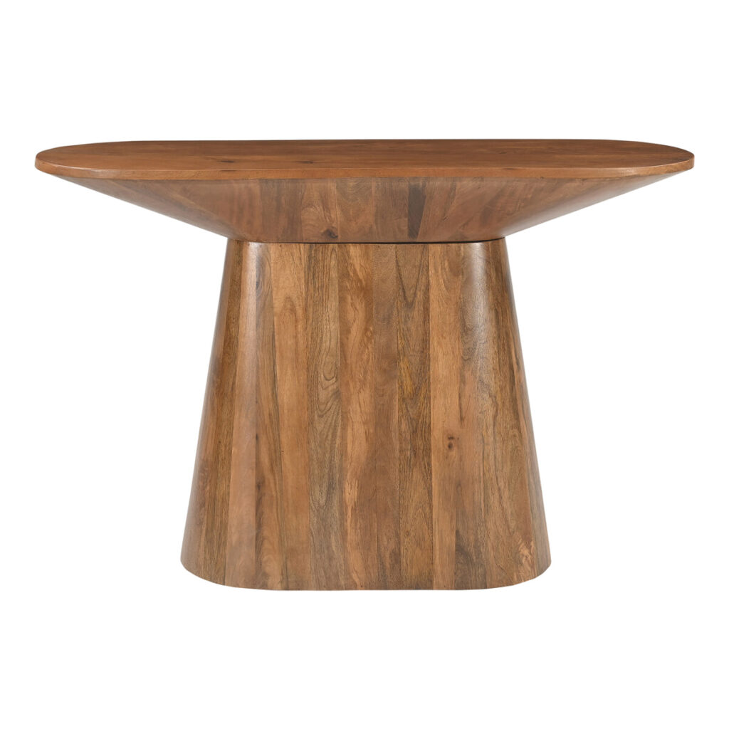Artistiq Ovale Sidetable 'Elicia' Mangohout, 120cm van Sohome