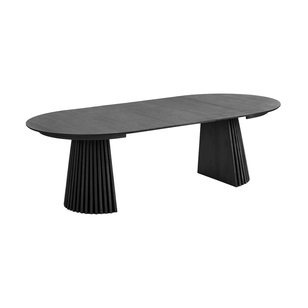 Eettafel Alko uitschuifbaar Ø120 tot 240 cm van Loods 5