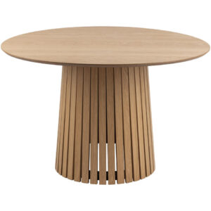 Eettafel Liva - eiken - Ø120 cm van Leen Bakker