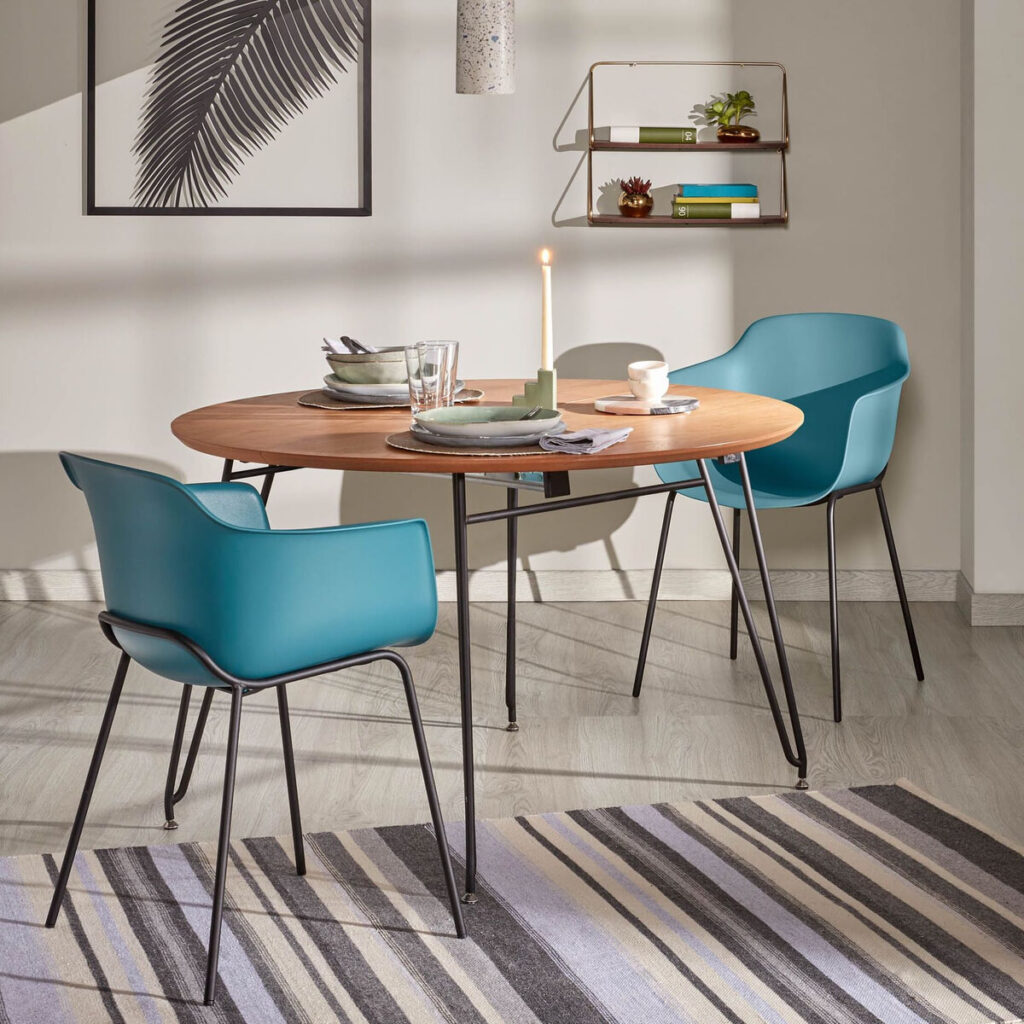 Kave Home Uitschuifbare Ronde Eettafel 'Novac' Ø120 x 120 - 200cm van Sohome
