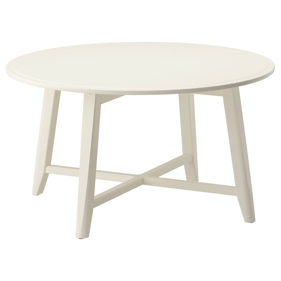 KRAGSTA Salontafel - wit 90 cm van IKEA