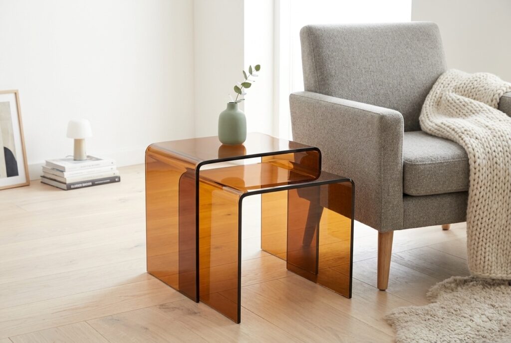 NOUS Living bijzettafel (set van 2) Arctic in een scandinavisch interieur, woonkamer