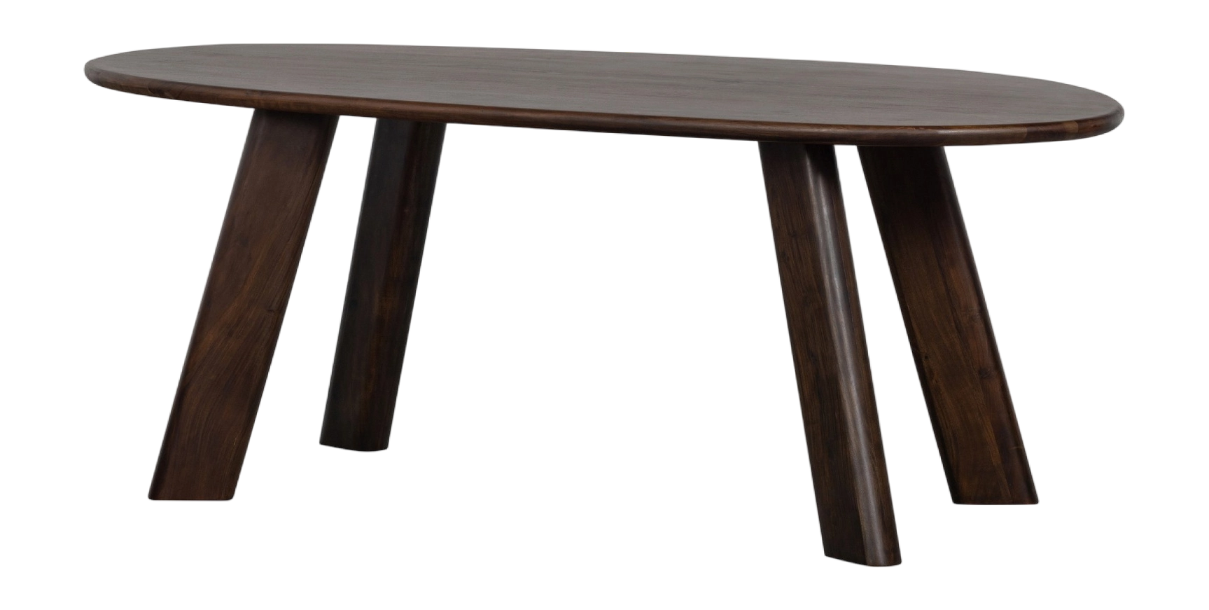 Roundly Eettafel - B 200 x D 100 cm van fonQ