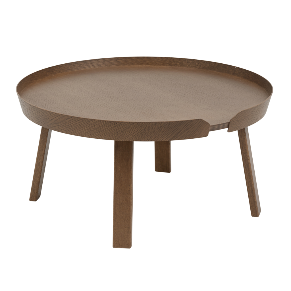Salontafel Around large stained dark brown van Loods 5