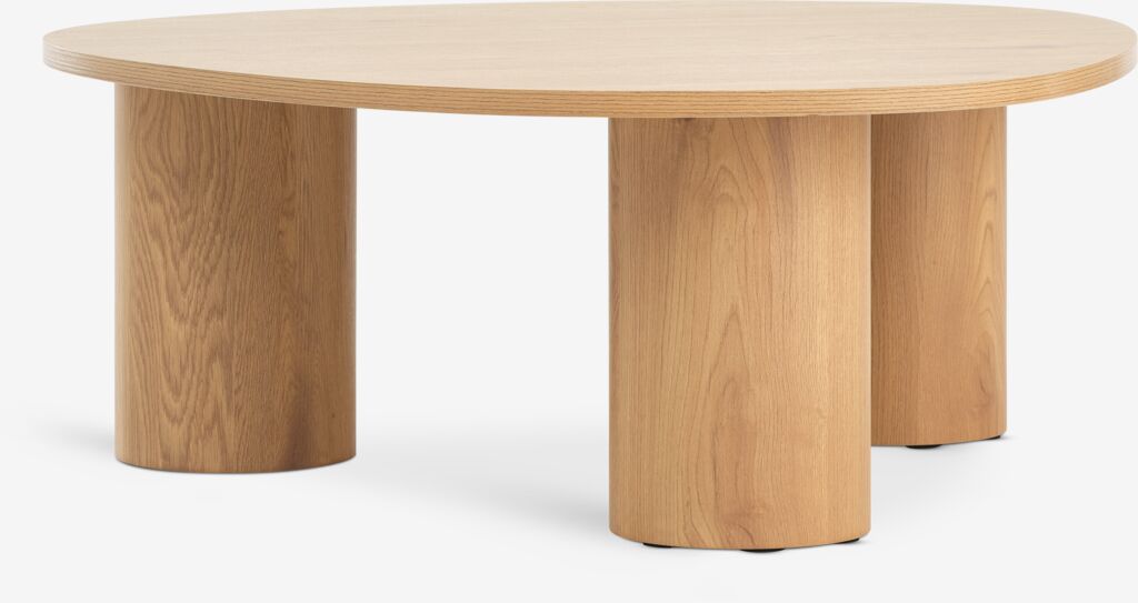 Salontafel RAVNSBJERG 90x90 warm eiken kleur van JYSK