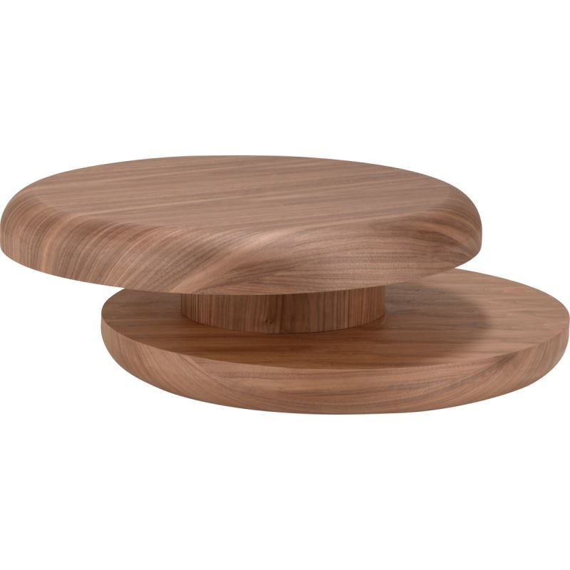 Salontafel Sakana draaibaar Walnoot van Trendhopper