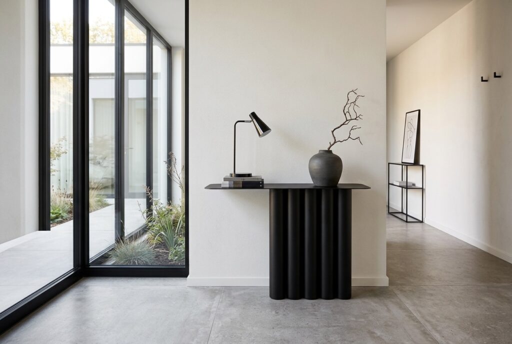 Sidetable Oyvind in een modern interieur, hal