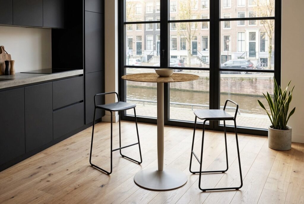 Wehkamp Home Maxi bartafel, naturel in een modern interieur, keuken