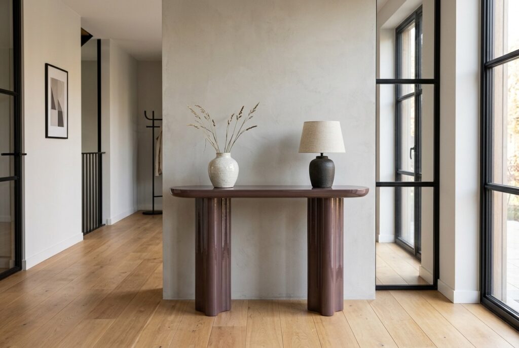 WOOOD sidetable Evara in een modern interieur, hal
